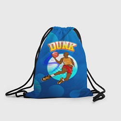 Рюкзак-мешок Dunk баскетболист, цвет: 3D-принт