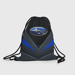 Рюкзак-мешок Спортивная броня Subaru, цвет: 3D-принт