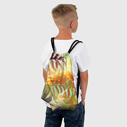 Рюкзак-мешок Fern leaves, цвет: 3D-принт — фото 2