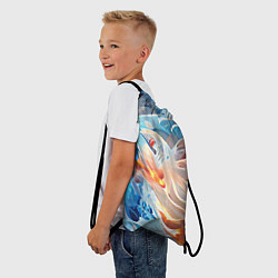 Рюкзак-мешок Ice & flame, цвет: 3D-принт — фото 2