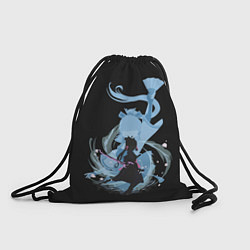 Рюкзак-мешок AYAKA GENSHIN IMPACT, цвет: 3D-принт