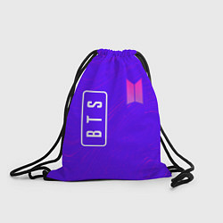 Рюкзак-мешок BTS - Разводы, цвет: 3D-принт