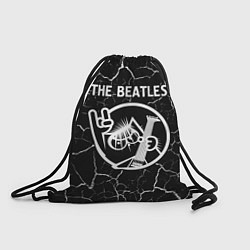 Рюкзак-мешок The Beatles - КОТ - Трещины, цвет: 3D-принт