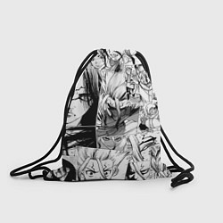 Рюкзак-мешок Доктор Стоун паттерн, цвет: 3D-принт