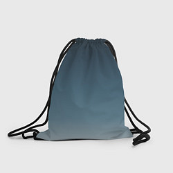 Рюкзак-мешок GRADIENT shades of blue, цвет: 3D-принт