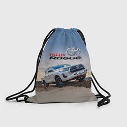 Рюкзак-мешок Toyota Hilux Rogue Off-road vehicle Тойота - прохо, цвет: 3D-принт