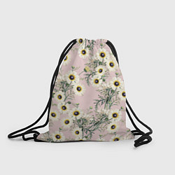 Рюкзак-мешок Цветы Летние Ромашки, цвет: 3D-принт