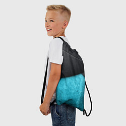 Рюкзак-мешок Карбоновые пластины, цвет: 3D-принт — фото 2