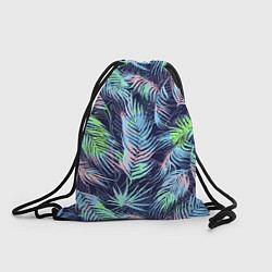 Рюкзак-мешок Разноцветные Листья Пальм, цвет: 3D-принт