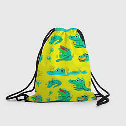 Мешок для обуви GREEN CROCODILES