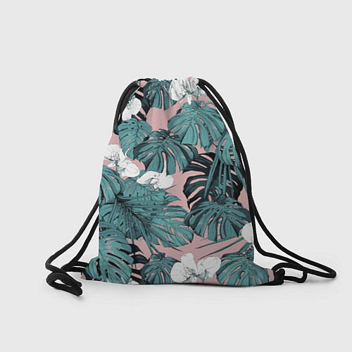 Мешок для обуви Цветы Тропические Орхидеи / 3D-принт – фото 2