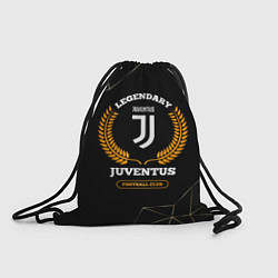 Рюкзак-мешок Лого Juventus и надпись Legendary Football Club на, цвет: 3D-принт