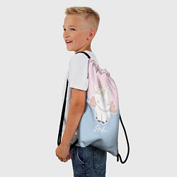 Рюкзак-мешок Малыш Единорог, цвет: 3D-принт — фото 2