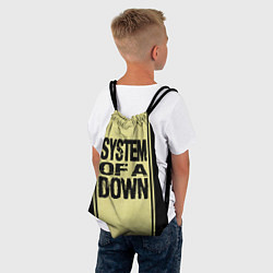 Рюкзак-мешок System of a Down: 5 Album Bundle, цвет: 3D-принт — фото 2