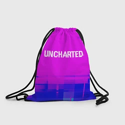 Рюкзак-мешок Uncharted Glitch Text Effect, цвет: 3D-принт
