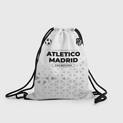 Рюкзак-мешок Atletico Madrid Champions Униформа, цвет: 3D-принт