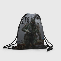 Рюкзак-мешок Сталкер 2 - монолит, цвет: 3D-принт