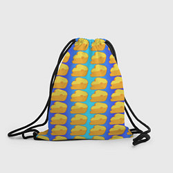 Рюкзак-мешок Сыр сыр сыр, цвет: 3D-принт