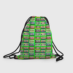 Рюкзак-мешок VINTAGE AUDIO CASSETTES, цвет: 3D-принт