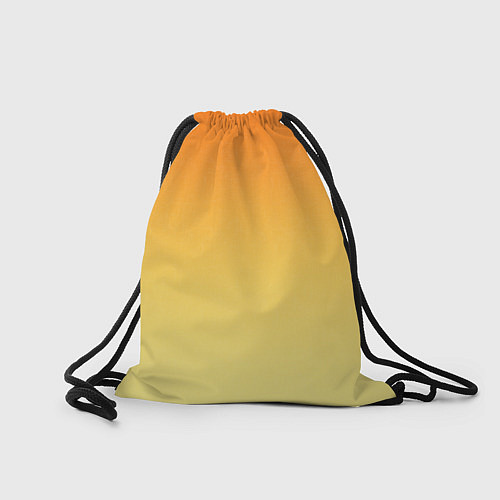 Мешок для обуви Оранжевый, желтый градиент / 3D-принт – фото 2