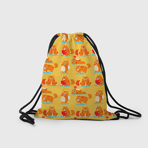 Мешок для обуви NAUGHTY PLAYFUL KITTENS / 3D-принт – фото 2