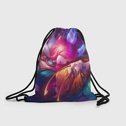 Рюкзак-мешок League of Legends Шая и Ракан, цвет: 3D-принт