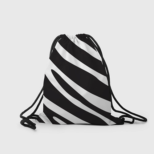 Мешок для обуви Анималистичный рисунок зебра / 3D-принт – фото 2