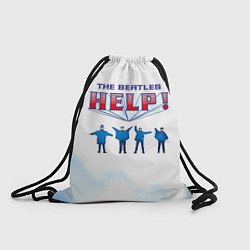Рюкзак-мешок The Beatles Help!, цвет: 3D-принт