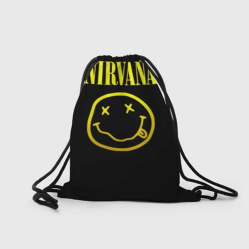 Мешок для обуви Nirvana - Kurt Donald Cobain / 3D-принт – фото 2