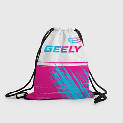 Рюкзак-мешок Geely Auto Neon Gradient, цвет: 3D-принт