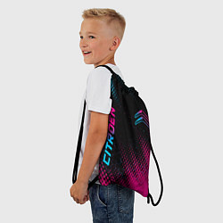 Рюкзак-мешок Citroen - Neon Gradient, цвет: 3D-принт — фото 2