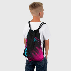 Рюкзак-мешок Citroen - Neon Gradient, цвет: 3D-принт — фото 2