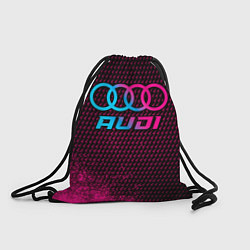 Мешок для обуви Audi - neon gradient