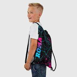 Рюкзак-мешок Roma - neon gradient, цвет: 3D-принт — фото 2