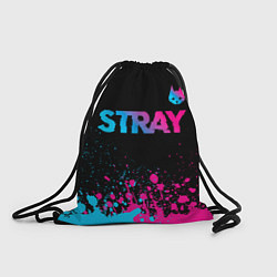 Мешок для обуви Stray - neon gradient logo