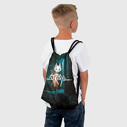 Рюкзак-мешок Stray - киберпанк, цвет: 3D-принт — фото 2