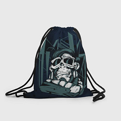 Рюкзак-мешок Страшная обезьяна -путешественник, цвет: 3D-принт