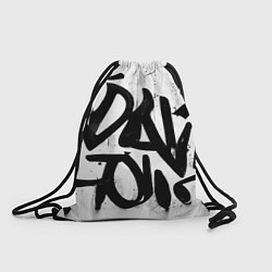 Рюкзак-мешок Крупные граффити надписи, цвет: 3D-принт