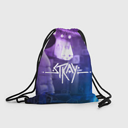 Рюкзак-мешок Stray - мордочка - neon, цвет: 3D-принт