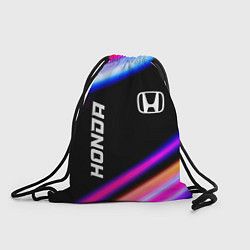 Рюкзак-мешок Honda speed lights, цвет: 3D-принт