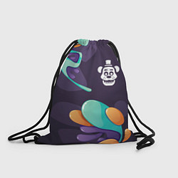 Рюкзак-мешок FNAF graffity splash, цвет: 3D-принт