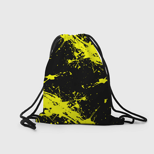 Мешок для обуви Хагги Вагги желтые брызги краски / 3D-принт – фото 2