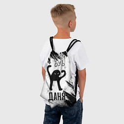 Рюкзак-мешок Кот ъуъ Даня, цвет: 3D-принт — фото 2