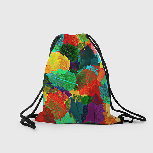 Мешок для обуви Colored leaves / 3D-принт – фото 2