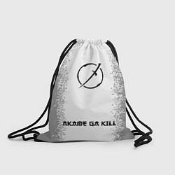 Рюкзак-мешок Akame ga Kill японский шрифт - символ, надпись, цвет: 3D-принт