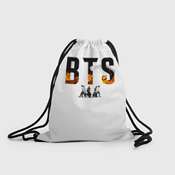 Рюкзак-мешок BTS Team Art, цвет: 3D-принт