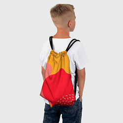 Рюкзак-мешок Разноцветные кляксы, цвет: 3D-принт — фото 2
