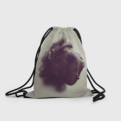 Рюкзак-мешок Удивленная обезьяна, цвет: 3D-принт