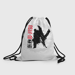 Рюкзак-мешок Jiu jitsu splashes logo, цвет: 3D-принт