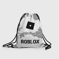 Рюкзак-мешок Roblox glitch на светлом фоне: символ, надпись, цвет: 3D-принт